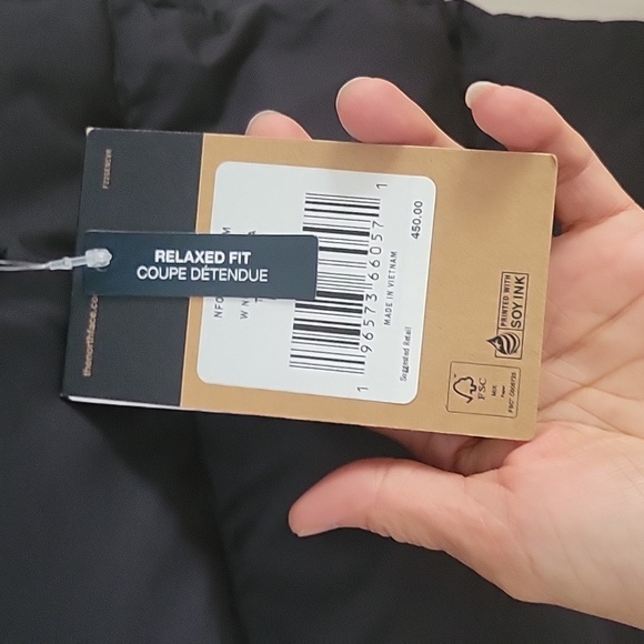 The North Face Long Black Down Jacket New With Tags On - Picture 4 of 13